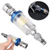 Water Trap Clear Painting Moisture Separator Air Oil Water Separator Filter Kit 1/4 Inch Thread Sprayer Air Compressor Tool For Paint Spray Gun