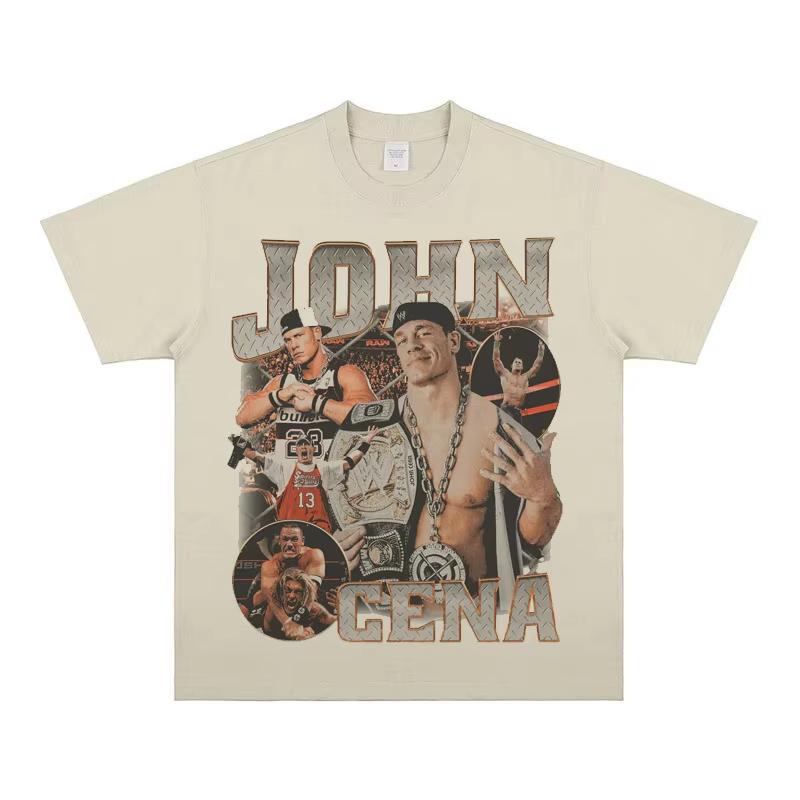 2025 Men's and Women's Summer Wrestling Edge Short Sleeve, John Cena T-Shirt, Chris Jericho Half Sleeve, Randy Orton