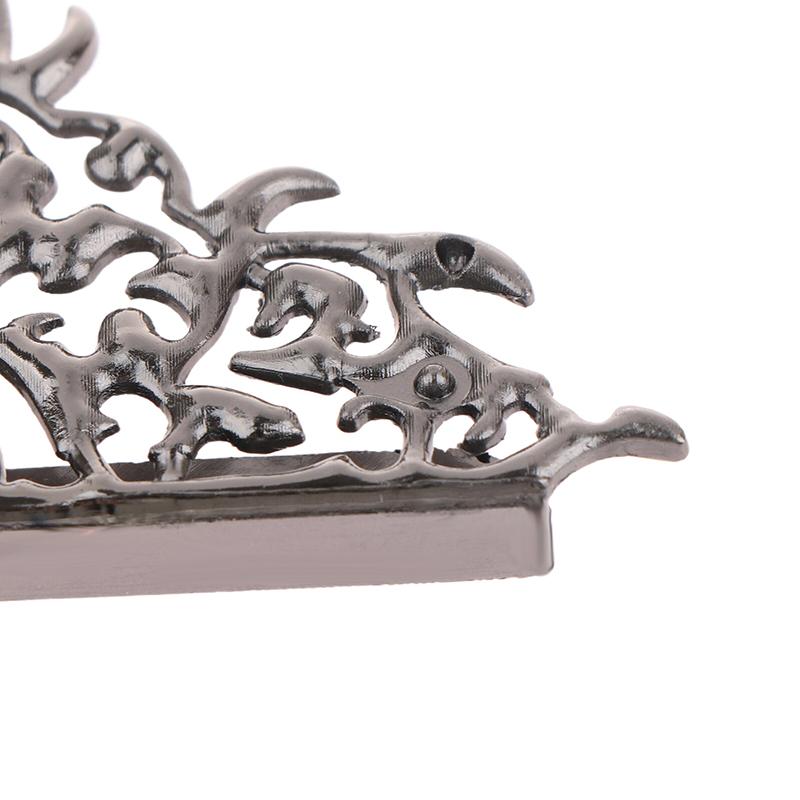 Metal Bags Corner Protectors With 2 Screws Handbags Clip Edges Hollow Fixed Decorative Buckle Diy Hardware Accessories