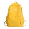 School Bag Junior High School Female High School Student Backpack Travel Solid Color Large Capacity Backpack