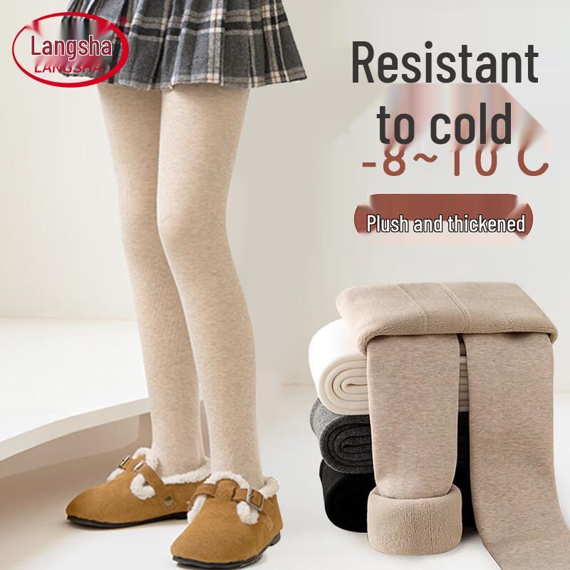 Lonsa Детские утепленные зимние колготки на флисовой подкладке