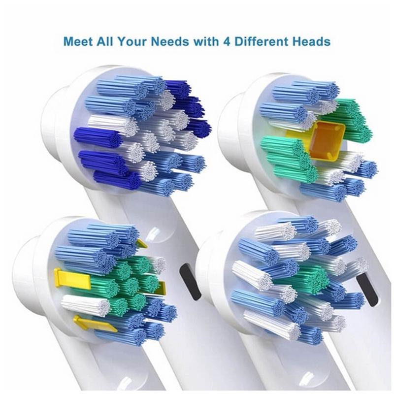 16Pcs Electric Toothbrush Replacement Heads For Braun Oral B Vitality Brush