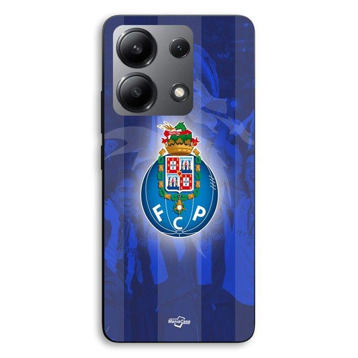 Coque de téléphone - MANIACASE - Xiaomi Redmi Note 13 4G - Silicone TPU - Motif FCP Porto - Fond bleu