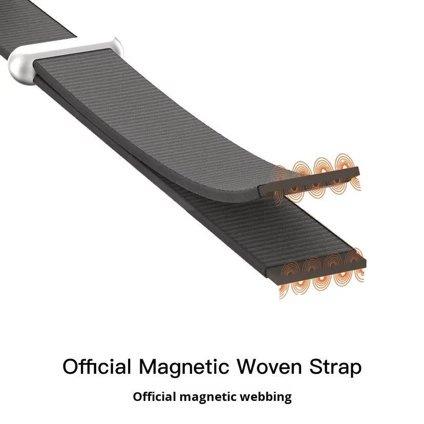 For IPhone 17 Phone Case Hanging Rope Multifunctional High Fixed Strength Magnetic Braided Adjustable Hanging Rope