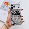 Чехол для телефона Band A-Arctic Monkeys Для iPhone 17 16 15 14 13 12 11 Pro Max Air Матовый Лазерный Аврора Ударопрочный Funda