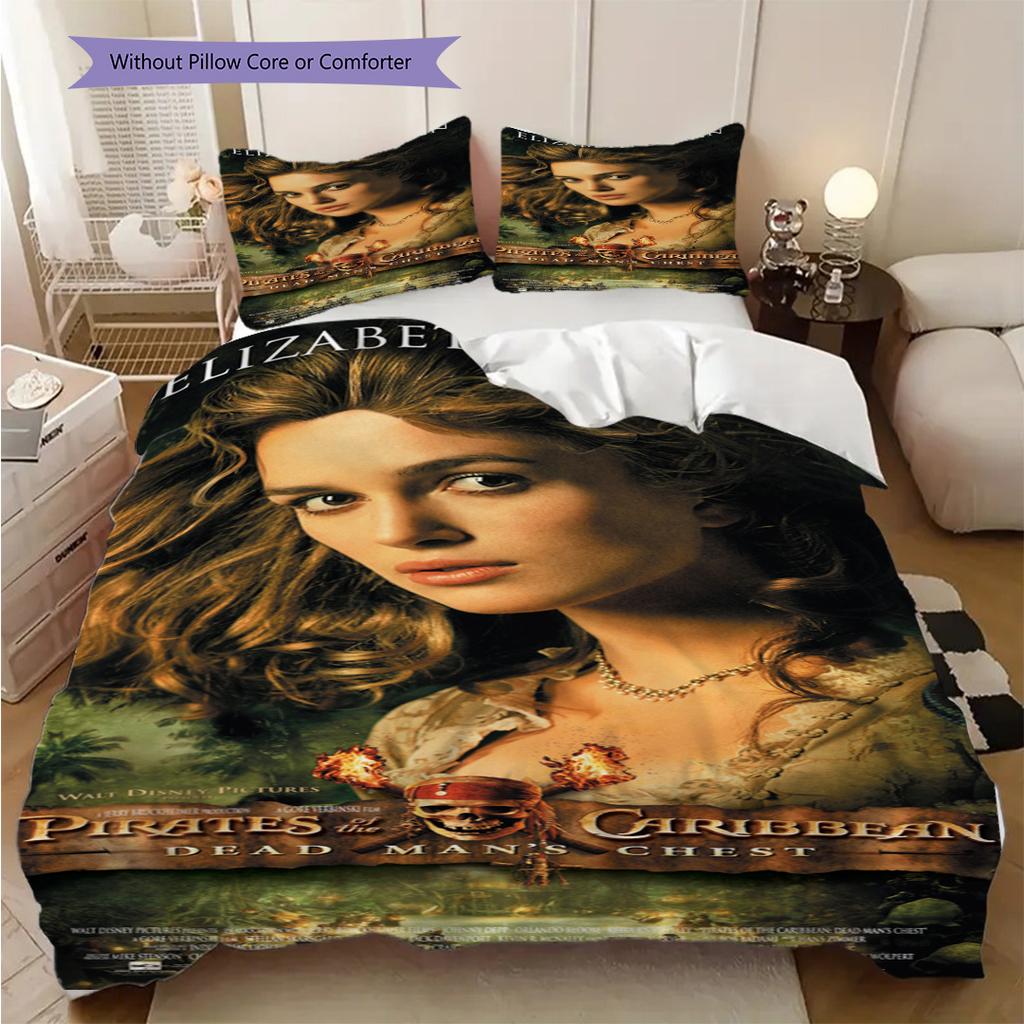 Caribbean Adventure Pirates Caribbean Set Bedding 1 Duvet Cover 2 Pillowcase Without Core Duvet Cover And Pillowcase Bedding Set