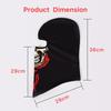 Fashion Outdoor Sports Skull Balaclava Mask Windproof Full Face Neck Gaiter Ninja Headgear Hat Motorcycle Riding Hiking Cycling Cap Masks