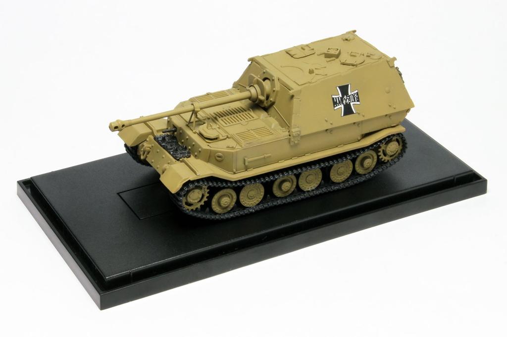 Platts Girls Panzer Tenohira Senshado Collection Heavy Tank Destroyer Elephant Kuromori Mine School Scale Painted Complete Product & Girls' 1/72