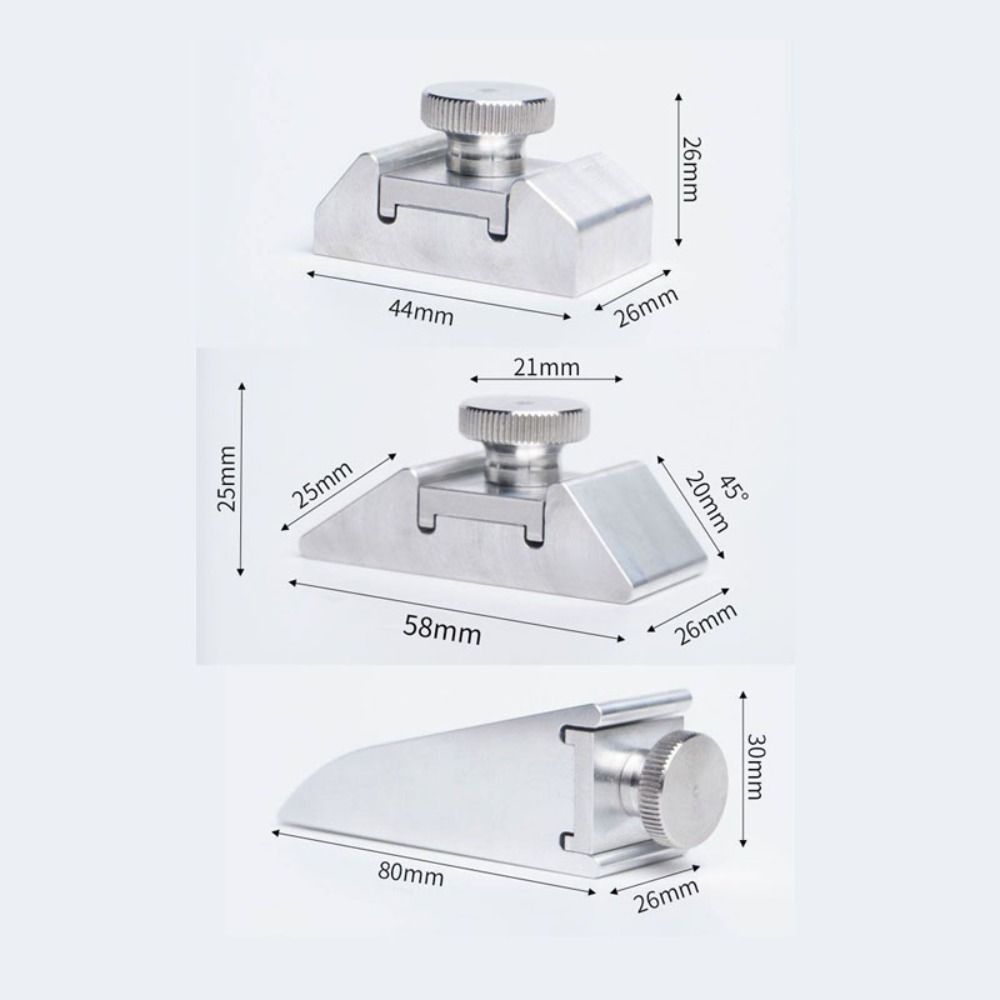 Sturdy Material Leather Edge Sanding Holder Portable Polishing Bracket Surface Smoothing