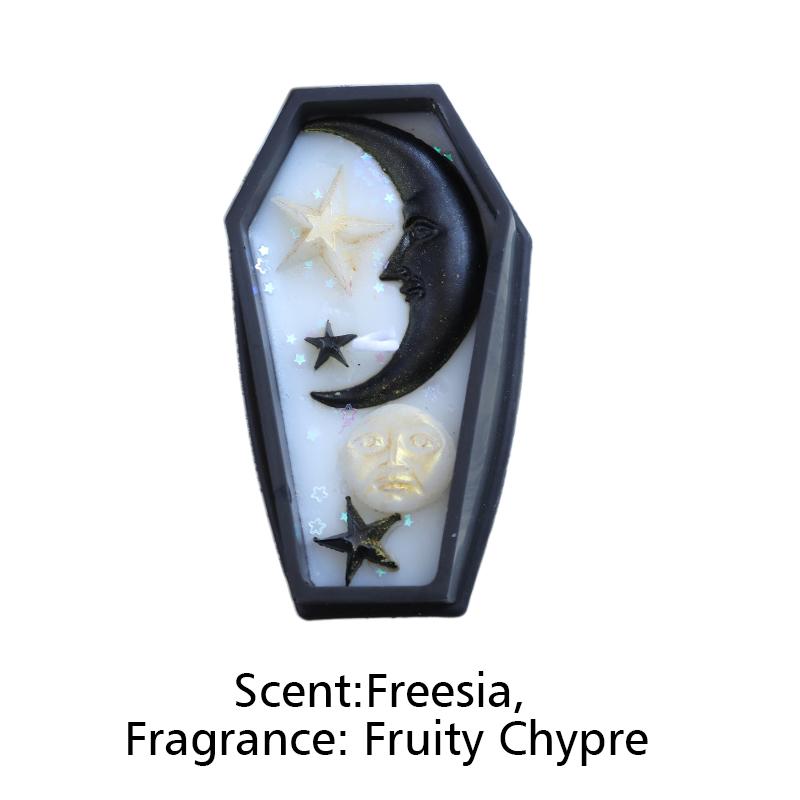 1PC Soybean Wax Blend Horror Gifts Aromatherapy Candles Party Black Table Decoration Skull Candle Halloween 3 Styles