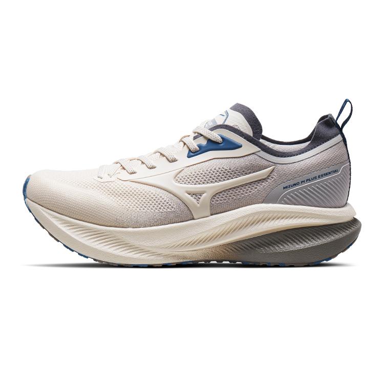 Mizuno Lightweight Slip-Resistant Durable Supportive Breathable Low-Top Running Shoes Unisex Running Shoes Light-Gray D1GH241705