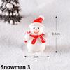 Home Decor Fairy Garden Snowman Figurine Mini Santa Claus Christmas Decorations Xmas Ornament