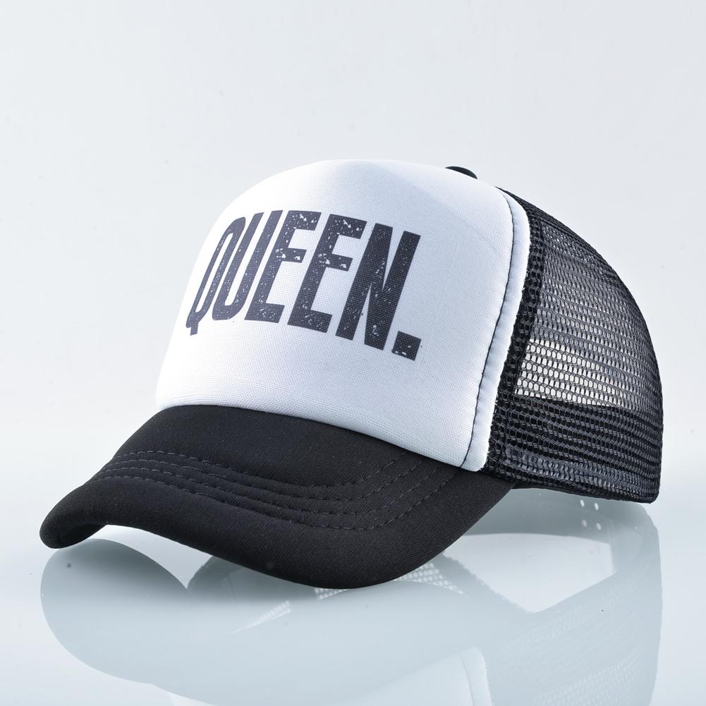 Children Baseball Cap Kids Summer Breathable Mesh Caps King And Queen Snapback Caps For Boys Girls