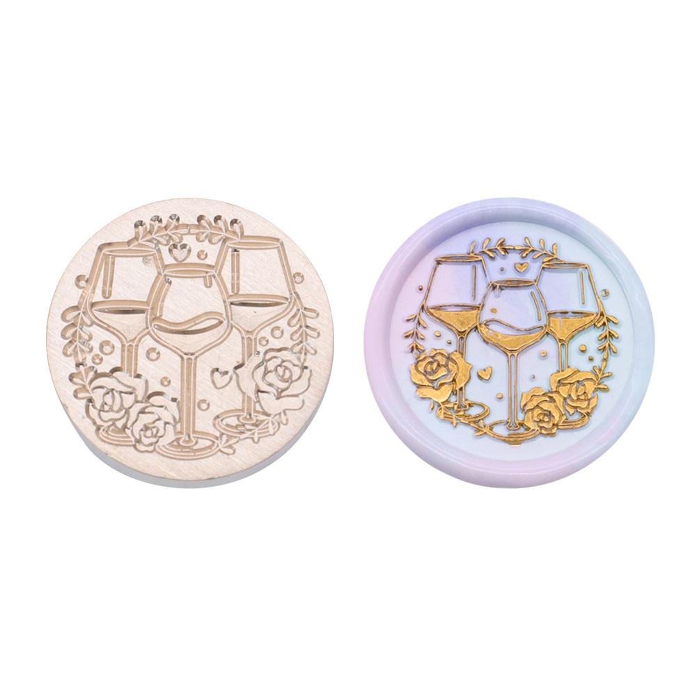 #F DIY тисненый конверт с печатной головкой декоративный круглый 25 мм для упаковки альбома для скрапбукинга