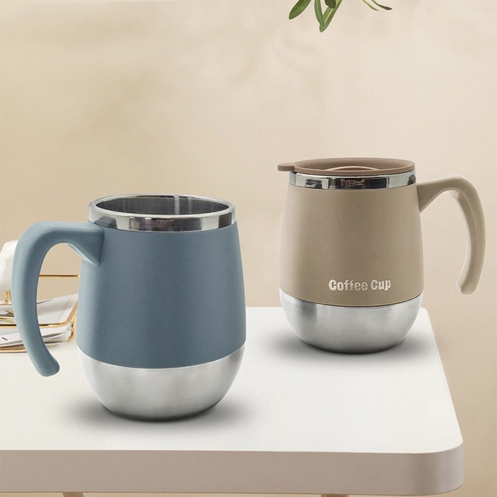 Термокружка вакуумная большой емкости 500 мл герметичная чашка для воды изолированная кофейная кружка для бизнеса