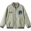 Balabala Boys' 2025 Autumn Casual Baseball Jacket