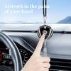lijk1 Car Pendant Accessory Interior Rear View Mirror Emblem Accessory For Volkswagen VW GTI MK5 Passat PoloJetta Tiguan Beetle Touran