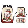 Мультяшный Рождественский Рюкзак Сумка через Плечо Пенал Набор из Трех Предметов