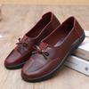 Leather Shoes for Women Comfortable Soft Soled Single Shoes Flat Bottomed Casual Shoes Spring