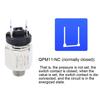 1 шт. QPM11-NO QPM11-NC Переключатель давления воздуха G1/8 G1/4 Регулируемый QPM11 Автоматический контроллер Гидравлический мембранный 0.1-1 МПа