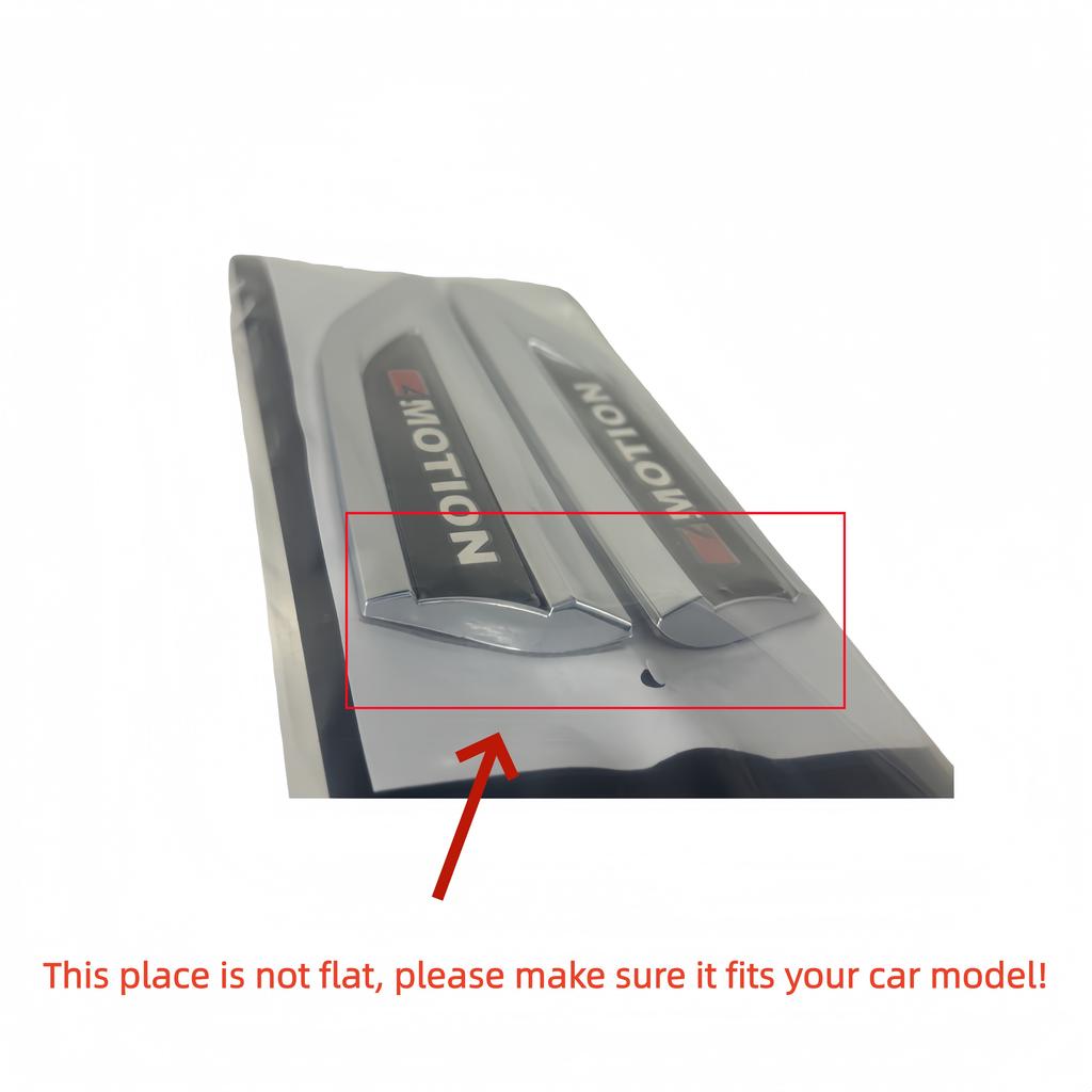 2Pcs R Line GTI 4Motion Car Logo Auto Body Fender Decoration Side Door Blade Sticker For t-iguan