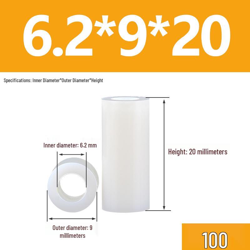 Plastic Insulating Spacer Sleeves M5-M12