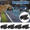 1pcs Car Abs Animal Alarm Multi-functional Ultrasonic Whistle Repellent Animal Deer Wind Portable Repeller Outdoor Repeller C2z5