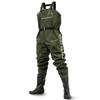 Вейдерсы PYKES PEAK для радиальной или доступны в двух полностью и внутренних стилях для рыбалки, подошва, до груди, для серфинга, водонепроницаемые, ПВХ, с антипригарным покрытием
