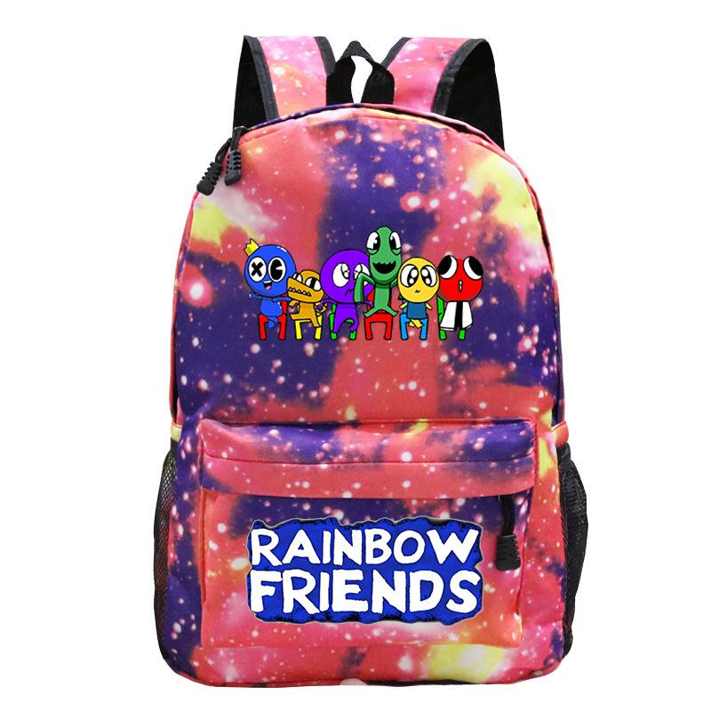 Game Merchandise Cartoon Print Junior High School Student High School Bag Outdoor Leisure Travel Backpack