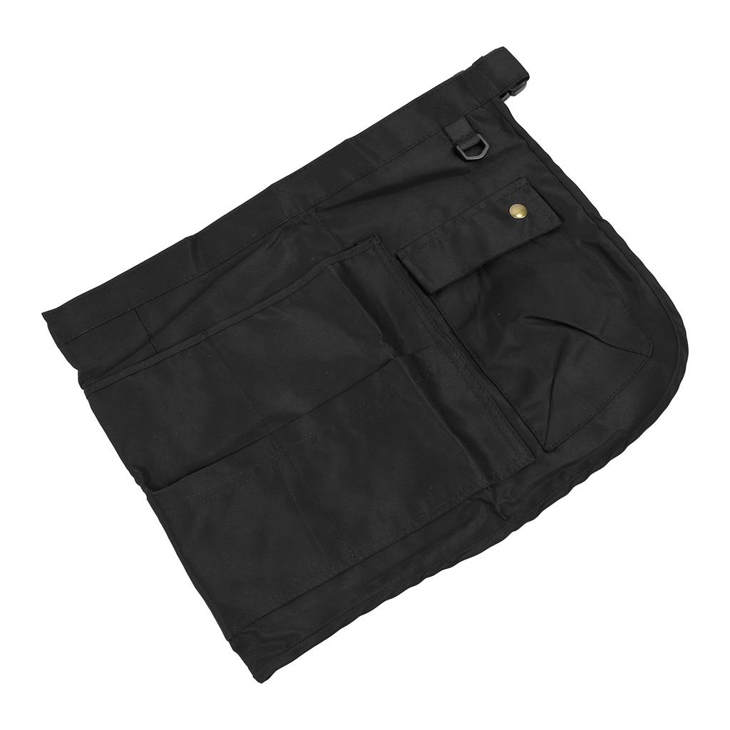 Half Apron Tool Pouch Belt Adjustable Gardening Tool Waist Bag Belt with Multi Pockets Makeup Artist Waist Apron