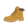 Ботинки Martin ретро локомотив женские осенние универсальные большие желтые ботинки в британском стиле кожаные короткие ботинки на толстой подошве