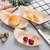 100 шт. поднос для сервировки суши, одноразовая посуда подходящего размера, прочный десерт, салат, закуска, сервировочная тарелка для еды, товары для вечеринок