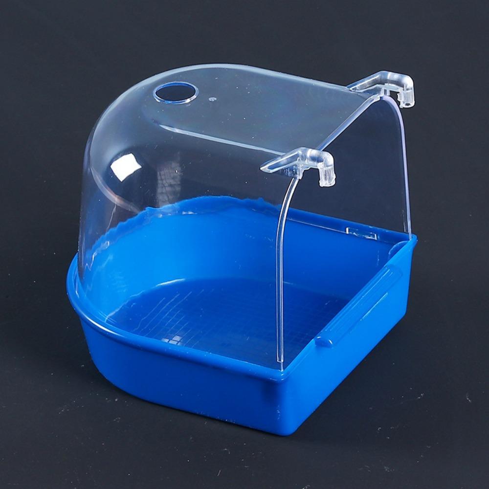 Plastic Box Bird Supplies Pet Cleaning For Pet Shower Bird Bathtub Birdbath Parrot Bathing