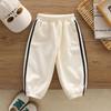 Boys' Embroidered Autumn Two-Piece Sportswear Set - 2025 New Style
