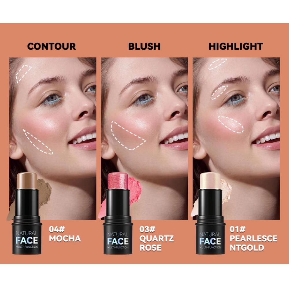 MLSMILE Brightening Shadow Stick, трехмерный макияж, осветление тона кожи, европейские и американские глянцевые румяна, контурирующий карандаш