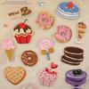Embroidery Patch - Self-Adhesive Cartoon Food Series for DIY Clothing Accessories