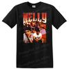 Графичная футболка Nelly Винтажная футболка в стиле хип-хоп Музыкальная легенда Ретро-стиль Мужская футболка