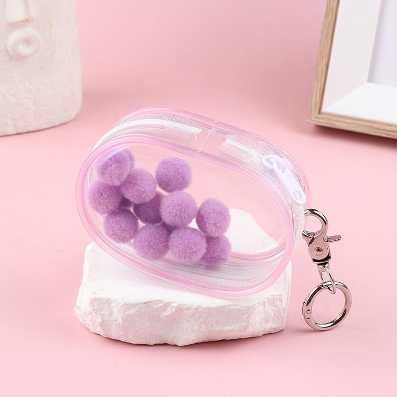 Органайзер для ювелирных изделий, прозрачная коробка для хранения, загадочная коробка, брелок для ключей, чехол для хранения, утолщенный кошелек, милая сумка для куклы, организация