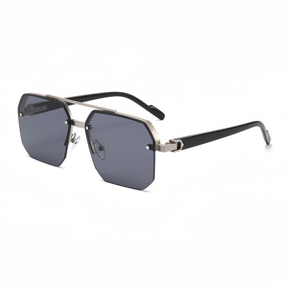 UV400 Men Zinc Zinc Alloy Sunnies Classic Anti-UV Glasses Catwalk Women HD Sunglasses Business