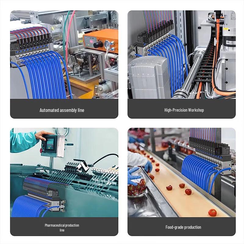 Chugouxiang Pneumatic Solenoid Control Valve CN plug (adapter included)