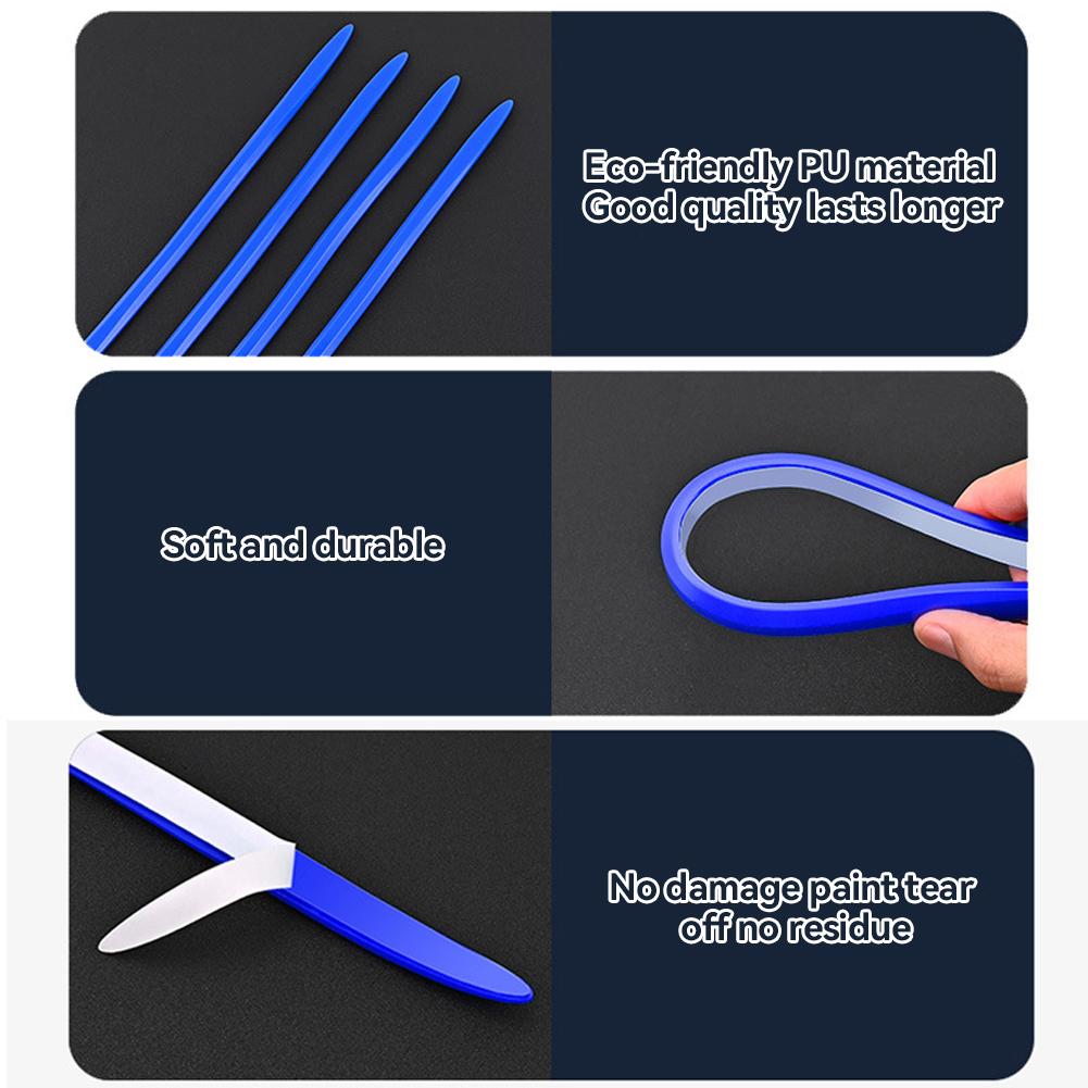 2 шт/4 шт 40 см автомобильный бампер дверь край колесо бровь зеркало заднего вида защита резиновый автомобильный протектор защита царапин наклейка отделочные полосы