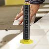 Light Steel Equal Height Ruler Graduated Scale Floor Tile Ruler Gradienter Tool  Wall Tiling