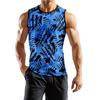 Мужская мода принтованный спортивный повседневный жилет без рукавов