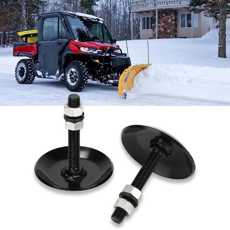 Для SportsmanRanger Razor Квадроцикла Снежный Отвал Лезвия Скользящие Опоры Комплект Сталь 2873423 2 шт.