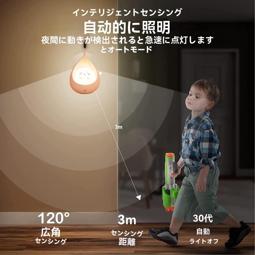 YumeGlint Cute Kitty Motion Sensor Night Light Wall Lamp, Rechargeable, Bedroom Decor for Kids, Babies, Toddlers, and Teens (Pink Kitty)