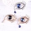 Fashion Temperament, Personality Trend, Full of Diamonds, A Crystal Eye Brooch