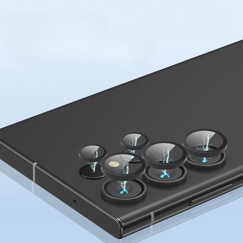 Высококачественное металлическое стекло камеры для Samsung Galaxy S24 S25 S23 S22 Ultra, задняя крышка объектива для Samsung S24 S24Ultra Protector