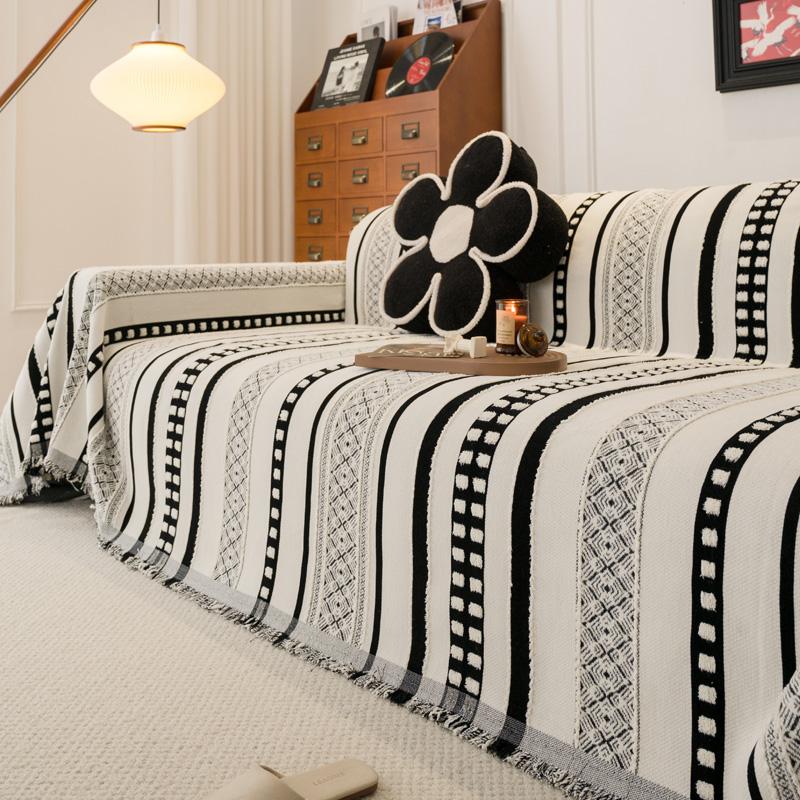 Одеяло с кисточками из шенилла, универсальное, на все сезоны, чехлы для диванов, пылезащитное, против царапин, защита для дивана, ковер