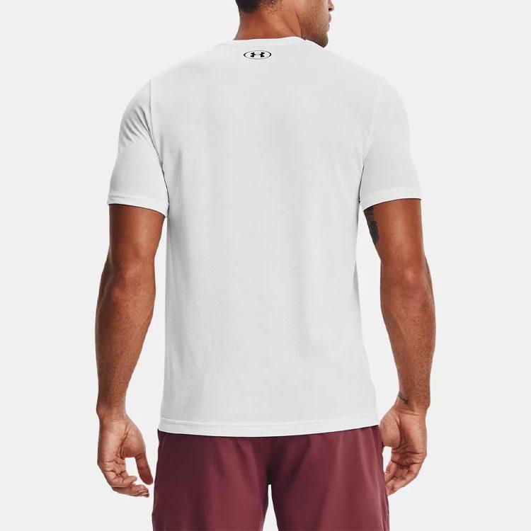 Under Armour Футболка мужская белая 1361131-100