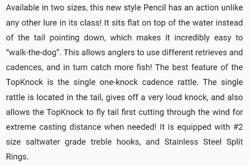 Yo Zuri Duel 3D Inshore Topknock Pencil 125 Floating Lure R1369-PSCL (1985)